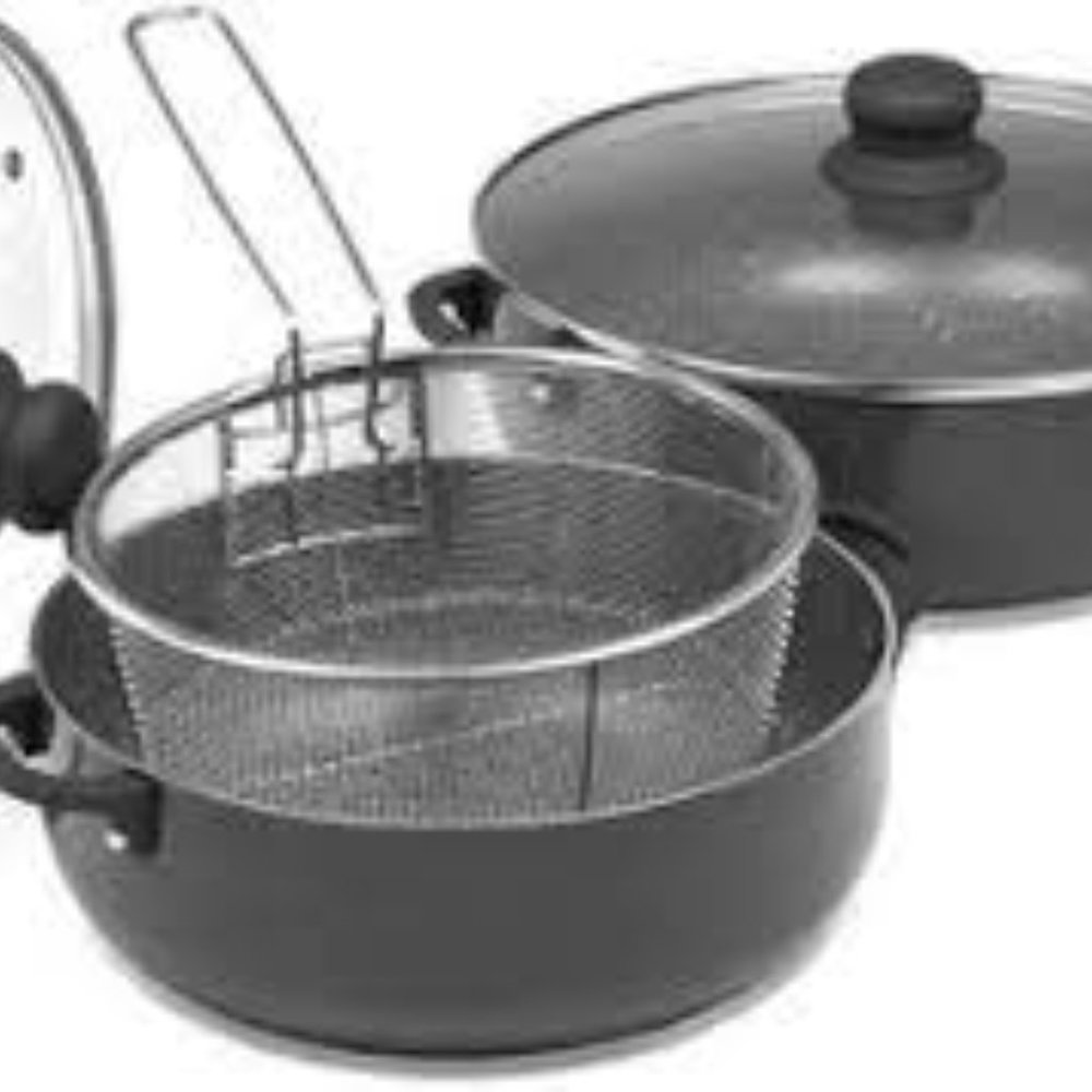 SEDONA 2-Pc. Aluminum Caldero Set With Bonus Fry Basket